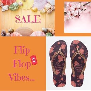 Havaianas flip flop (size 7/8) new